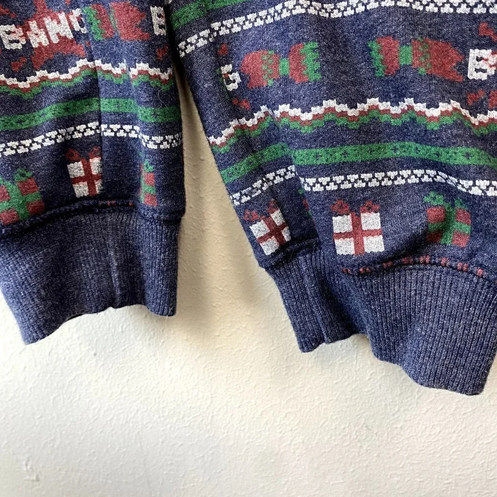 TU Winter Fair Isle One Piece Pajamas 12Y